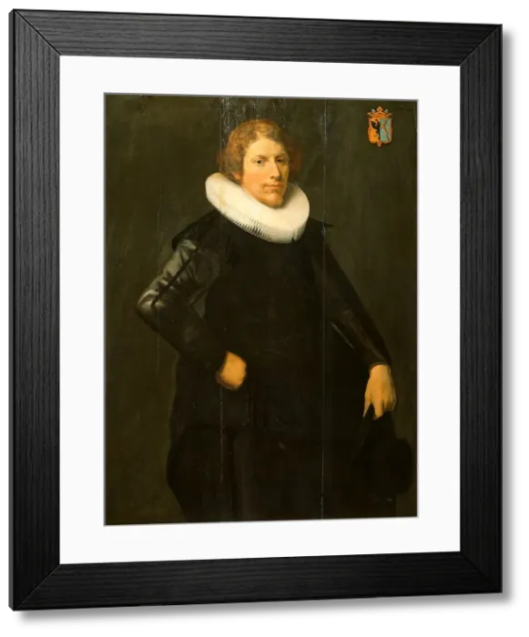 Framed Print : Portrait of Gerrit Ottsz Hinlopen (1603 / 04-1646), 1631. Creator: Unknown Framed Print : Portrait of Gerrit Ottsz Hinlopen (1603 / 04-1646), 1631. Creator: Unknown
