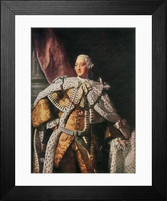 Framed Print : George III, (c1911). Creator: Unknown Framed Print : George III, (c1911). Creator: Unknown