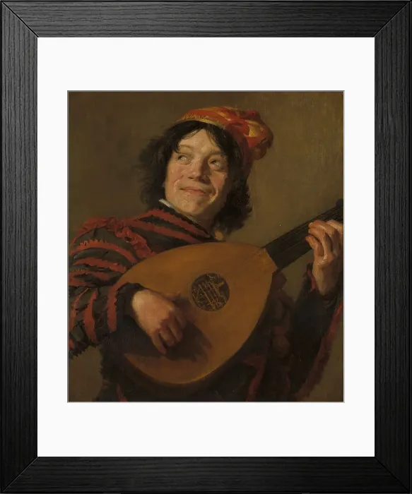 Framed Print : The Lute Player, c.1623-c.1624. Creator: Unknown Framed Print : The Lute Player, c.1623-c.1624. Creator: Unknown