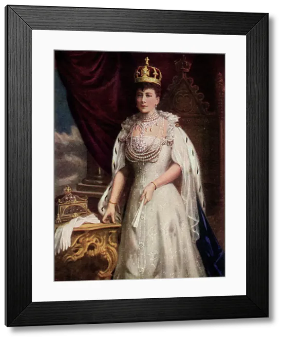 Framed Print : H.M. Queen Mary, c1911. Creator: Unknown Framed Print : H.M. Queen Mary, c1911. Creator: Unknown