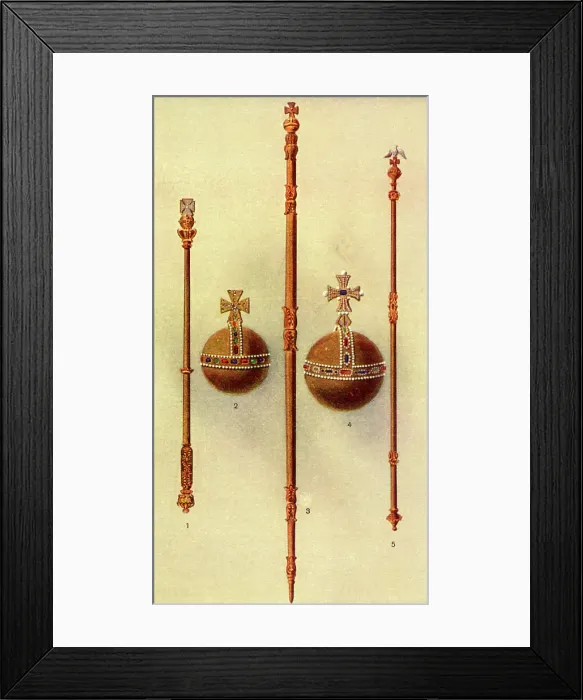 Framed Print : The Regalia. - 2, c1911. Creator: Unknown Framed Print : The Regalia. - 2, c1911. Creator: Unknown