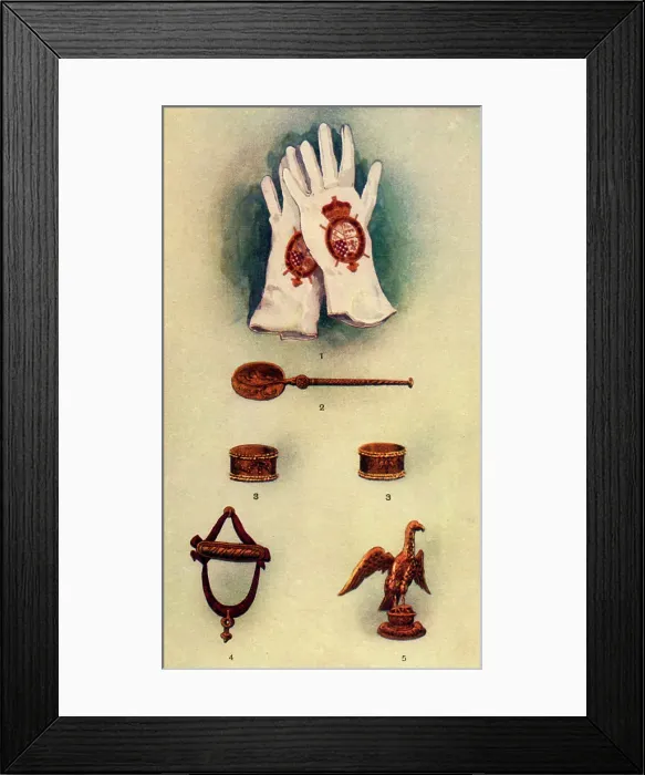 Framed Print : The Regalia. - 4, c1911. Creator: Unknown Framed Print : The Regalia. - 4, c1911. Creator: Unknown