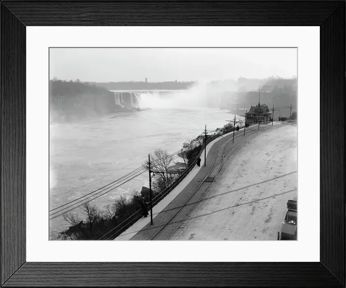 Framed Print : Niagara Falls from Clifton Hotel, Niagara Falls, Ont. between 1900 and 1915. Creator: Unknown Framed Print : Niagara Falls from Clifton Hotel, Niagara Falls, Ont. between 1900 and 1915. Creator: Unknown
