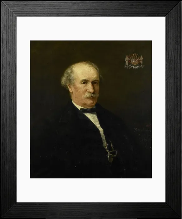 Framed Print : Menno David, Count of Limburg Stirum, Adjutant to the King, Lieutenant General, 1874. Creator: Hendrik Willem Mesdag Framed Print : Menno David, Count of Limburg Stirum, Adjutant to the King, Lieutenant General, 1874. Creator: Hendrik Willem Mesdag
