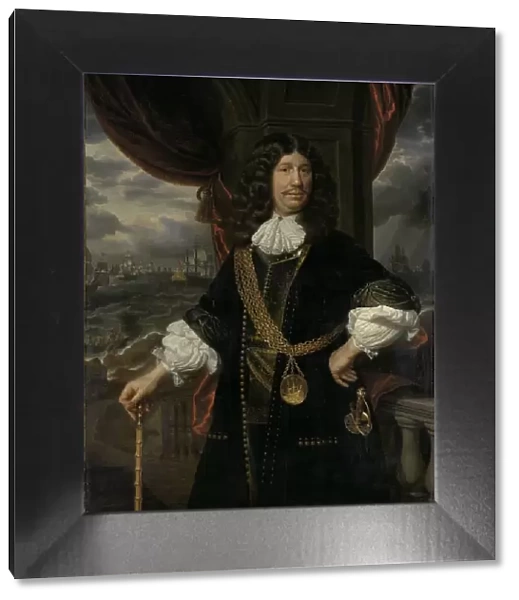 Portrait of Mattheus van den Broucke (1620-1685). Councillor of the Indies, 1670-1678. Creator: Samuel van Hoogstraten