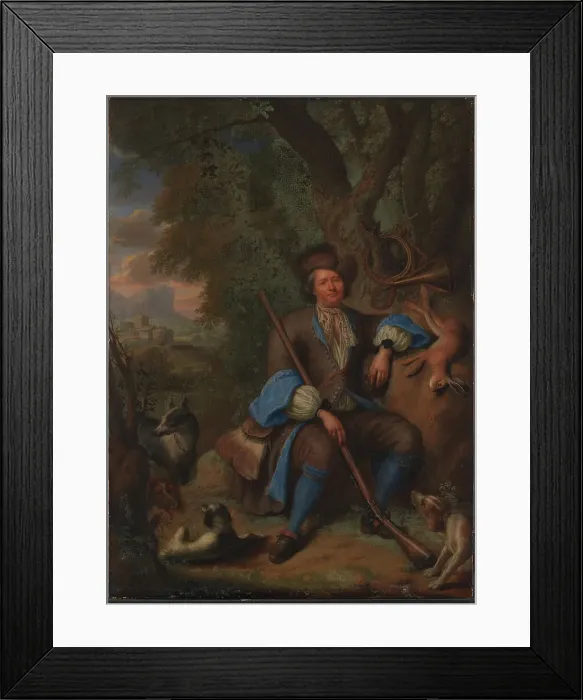 Framed Print : A Hunter, 1670-1682. Creator: Pieter Leermans Framed Print : A Hunter, 1670-1682. Creator: Pieter Leermans