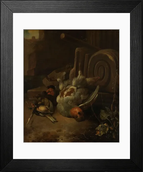 Framed Print : Dead Birds, c.1660-c.1665. Creator: Melchior d'Hondecoeter Framed Print : Dead Birds, c.1660-c.1665. Creator: Melchior d'Hondecoeter