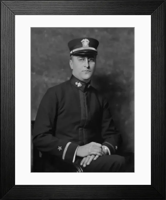 Framed Print : Mr. Truesdale, portrait photograph, 1918 Feb. 22. Creator: Arnold Genthe Framed Print : Mr. Truesdale, portrait photograph, 1918 Feb. 22. Creator: Arnold Genthe