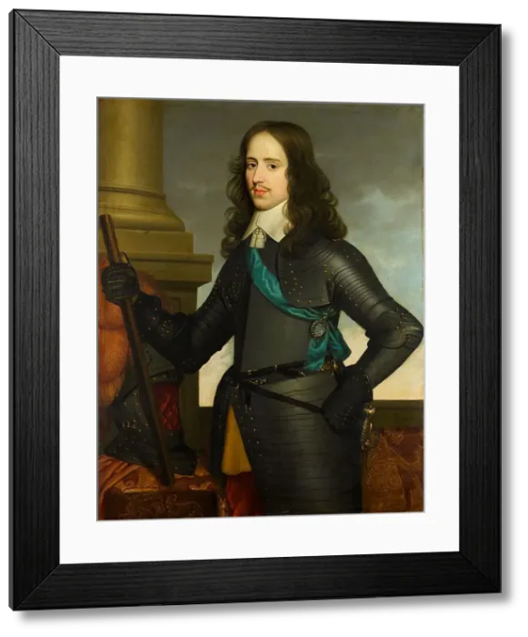 Framed Print : Portrait of Willem II (1626-50), Prince of Orange, 1651. Creator: Workshop of Gerard van Honthorst Framed Print : Portrait of Willem II (1626-50), Prince of Orange, 1651. Creator: Workshop of Gerard van Honthorst