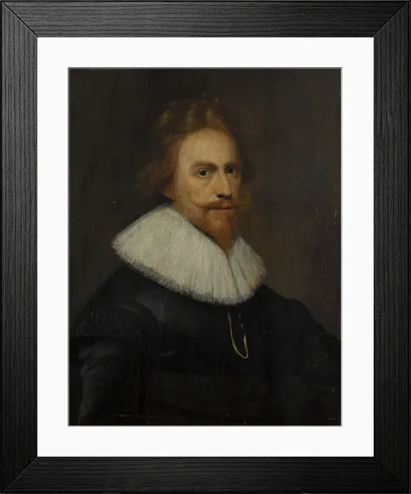 Framed Print : Self-Portrait, 1629. Creator: Wybrand Simonsz. de Geest the Elder