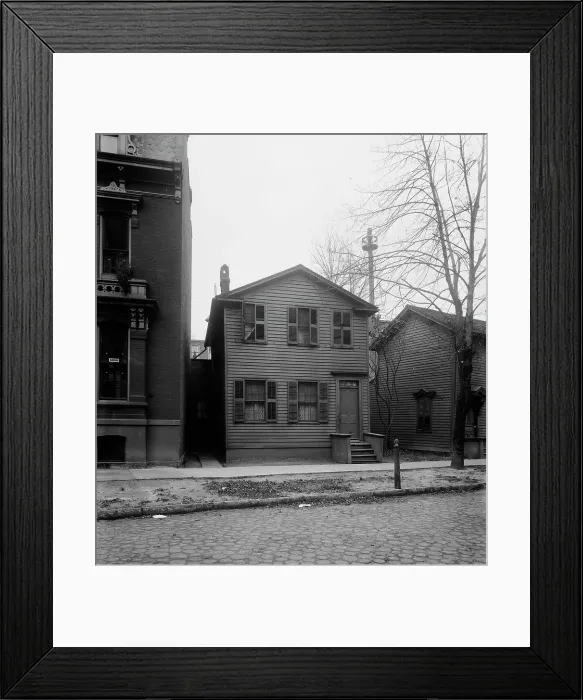 Framed Print : No. 33 Center St. [Street], Detroit, Mich. between 1900 and 1910. Creator: Unknown