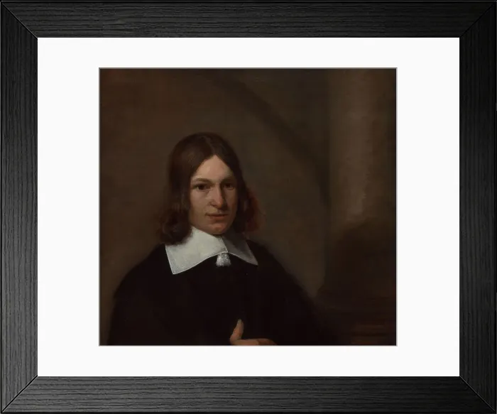 Framed Print : Self Portrait?, 1648-1649. Creator: Pieter de Hooch Framed Print : Self Portrait?, 1648-1649. Creator: Pieter de Hooch
