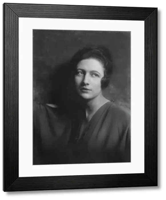 Framed Print : Mme. Turbau, portrait photograph, 1918 Feb. 14. Creator: Arnold Genthe Framed Print : Mme. Turbau, portrait photograph, 1918 Feb. 14. Creator: Arnold Genthe