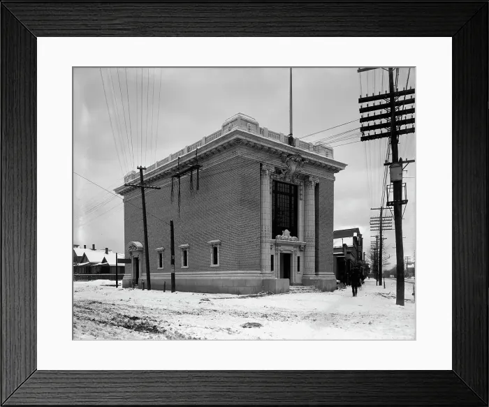 Framed Print : Garfield Bank, between 1900 and 1905. Creator: Unknown Framed Print : Garfield Bank, between 1900 and 1905. Creator: Unknown