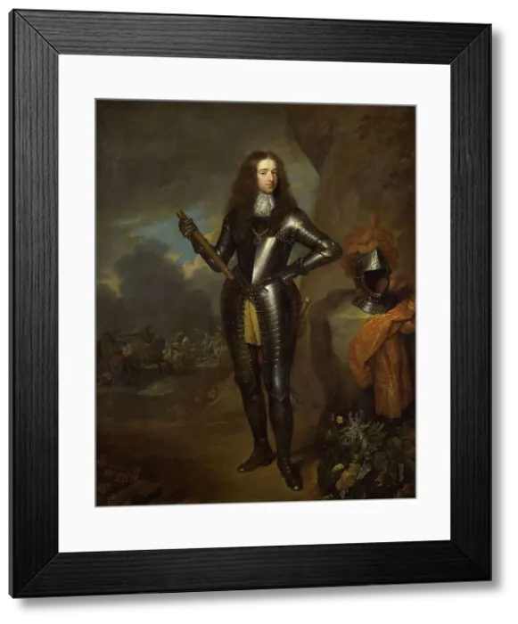 Framed Print : William III (1650-1702), Prince of Orange and since 1689, King of England, 1670-1733. Creator: Unknown Framed Print : William III (1650-1702), Prince of Orange and since 1689, King of England, 1670-1733. Creator: Unknown