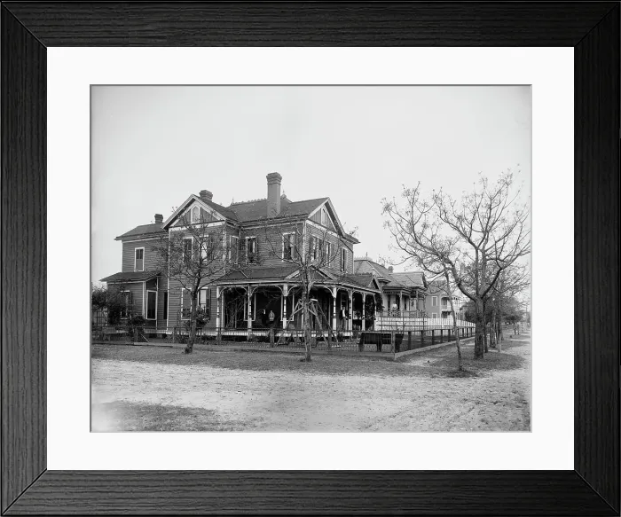 Framed Print : Residence of Mr. J.W. Lurton, Pensacola, Fla. between 1900 and 1910. Creator: Unknown Framed Print : Residence of Mr. J.W. Lurton, Pensacola, Fla. between 1900 and 1910. Creator: Unknown
