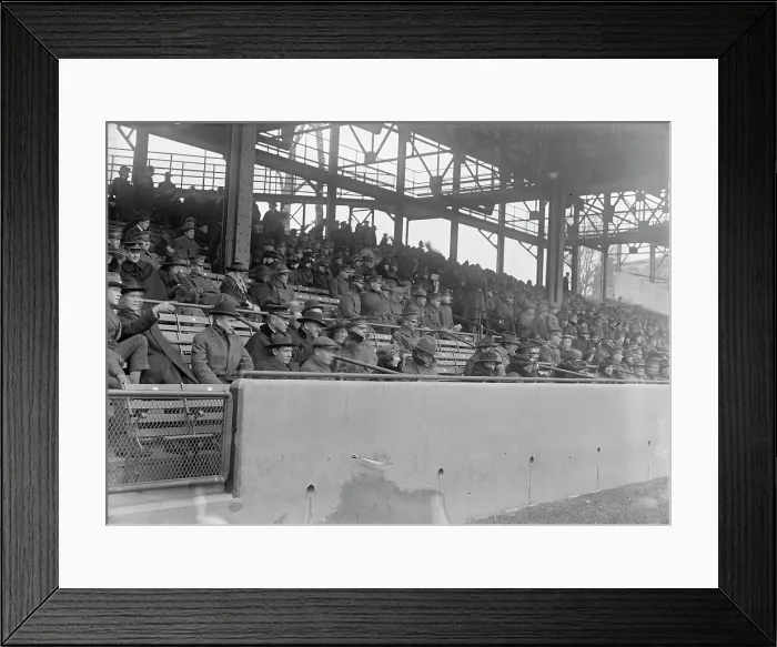 Framed Print : Marine Corps, U.S.N. Machine Gun Unit Demonstration at Ball Park, 1917. Creator: Harris & Ewing. Marine Corps, U.S.N. Machine Gun Unit Demonstration at Ball Park, 1917. Creator: Harris & Ewing Framed Print : Marine Corps, U.S.N. Machine Gun Unit Demonstration at Ball Park, 1917. Creator: Harris & Ewing. Marine Corps, U.S.N. Machine Gun Unit Demonstration at Ball Park, 1917. Creator: Harris & Ewing