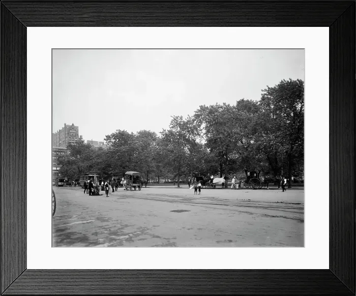 Framed Print : Union Square [Park] from Tiffany's, between 1900 and 1905. Creator: Unknown
