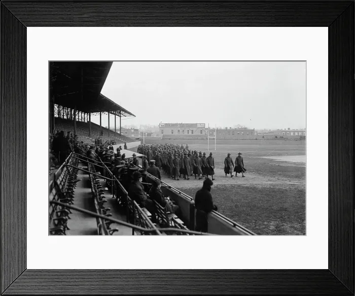 Framed Print : Marine Corps, U.S.N. Machine Gun Unit Demonstration at Ball Park, 1917. Creator: Harris & Ewing. Marine Corps, U.S.N. Machine Gun Unit Demonstration at Ball Park, 1917. Creator: Harris & Ewing Framed Print : Marine Corps, U.S.N. Machine Gun Unit Demonstration at Ball Park, 1917. Creator: Harris & Ewing. Marine Corps, U.S.N. Machine Gun Unit Demonstration at Ball Park, 1917. Creator: Harris & Ewing
