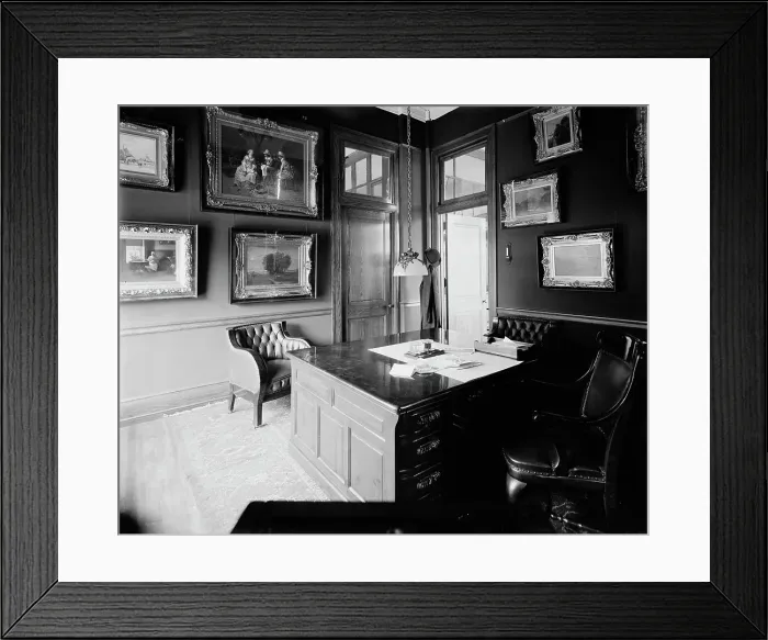 Framed Print : Offices of Mulford & Petry Co. Detroit, Mich. between 1900 and 1910. Creator: Unknown. Offices of Mulford & Petry Co. Detroit, Mich. between 1900 and 1910. Creator: Unknown Framed Print : Offices of Mulford & Petry Co. Detroit, Mich. between 1900 and 1910. Creator: Unknown. Offices of Mulford & Petry Co. Detroit, Mich. between 1900 and 1910. Creator: Unknown