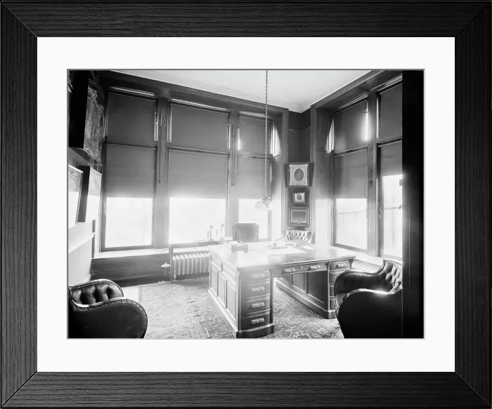 Framed Print : Offices of Mulford & Petry Co. Detroit, Mich. between 1900 and 1910. Creator: Unknown. Offices of Mulford & Petry Co. Detroit, Mich. between 1900 and 1910. Creator: Unknown Framed Print : Offices of Mulford & Petry Co. Detroit, Mich. between 1900 and 1910. Creator: Unknown. Offices of Mulford & Petry Co. Detroit, Mich. between 1900 and 1910. Creator: Unknown