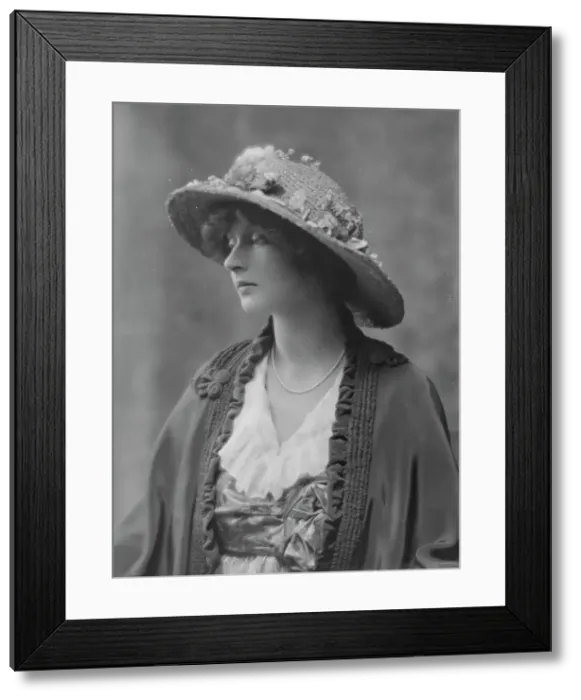 Framed Print : Rosen, Walter T. Mrs. portrait photograph, 1915. Creator: Arnold Genthe Framed Print : Rosen, Walter T. Mrs. portrait photograph, 1915. Creator: Arnold Genthe