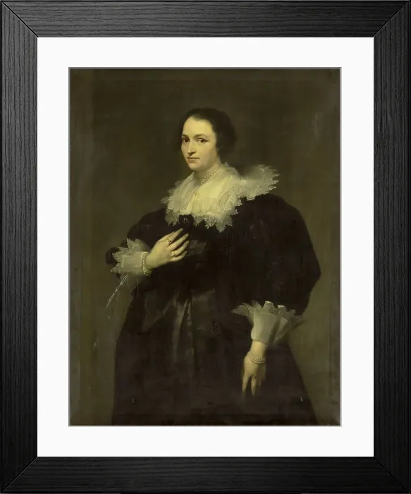 Framed Print : The Wife of Sebastiaan Leerse, 1804. Creator: Willem Bartel van der Kooi Framed Print : The Wife of Sebastiaan Leerse, 1804. Creator: Willem Bartel van der Kooi