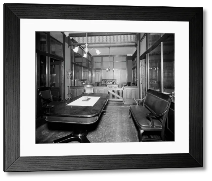 Framed Print : Offices of Mulford & Petry Co. Detroit, Mich. between 1900 and 1910. Creator: Unknown. Offices of Mulford & Petry Co. Detroit, Mich. between 1900 and 1910. Creator: Unknown Framed Print : Offices of Mulford & Petry Co. Detroit, Mich. between 1900 and 1910. Creator: Unknown. Offices of Mulford & Petry Co. Detroit, Mich. between 1900 and 1910. Creator: Unknown