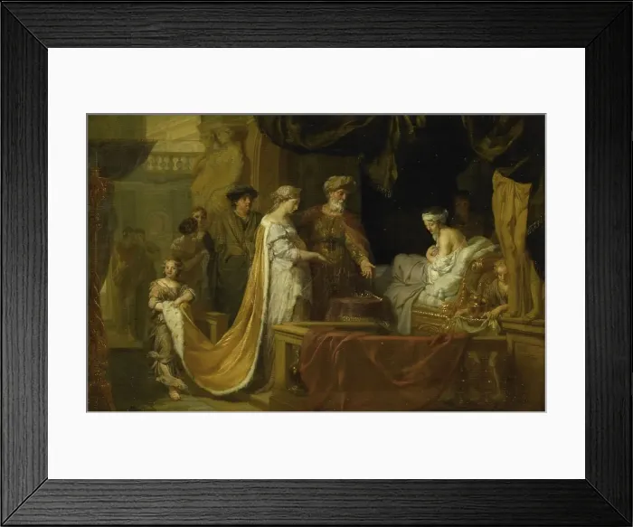 Framed Print : Antiochus and Stratonice, 1671-1675. Creator: Gerard de Lairesse Framed Print : Antiochus and Stratonice, 1671-1675. Creator: Gerard de Lairesse
