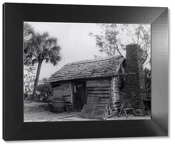 Old cabin at Turkey Creek, between 1880 and 1899. Creator: Unknown