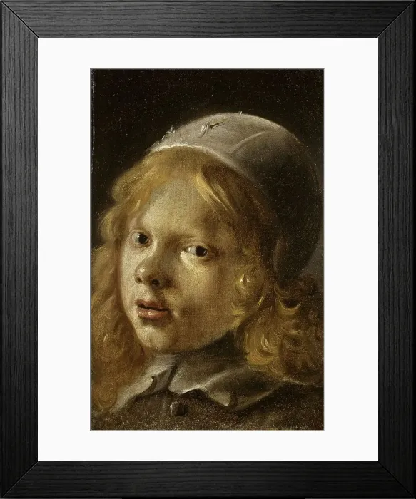 Framed Print : Self-portrait, 1660-1661. Creator: Moses ter Borch Framed Print : Self-portrait, 1660-1661. Creator: Moses ter Borch