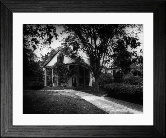 Framed Print : Whittier's House, Danvers, c1890. Creator: Unknown Framed Print : Whittier's House, Danvers, c1890. Creator: Unknown