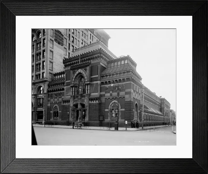 Framed Print : Pennsylvania Academy of the Fine Arts, Philadelphia, Pa. c1900. Creator: Unknown Framed Print : Pennsylvania Academy of the Fine Arts, Philadelphia, Pa. c1900. Creator: Unknown