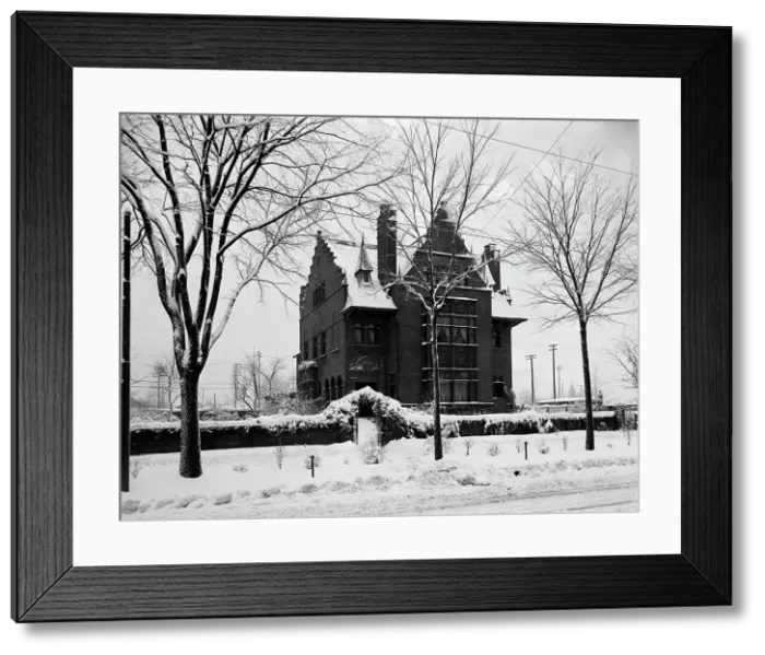 Framed Print : George Gough Booth residence, Detroit, Mich. between 1900 and 1905. Creator: Unknown Framed Print : George Gough Booth residence, Detroit, Mich. between 1900 and 1905. Creator: Unknown
