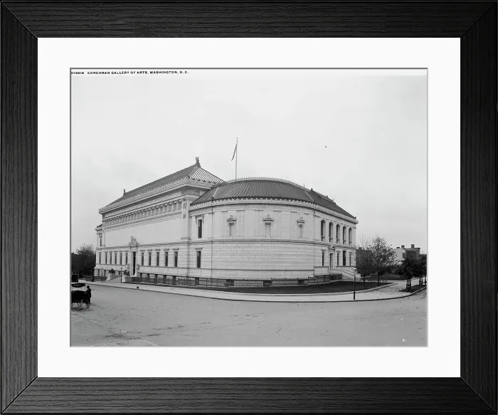 Framed Print : Corcoran Gallery of Arts, Washington, D.C. between 1897 and 1906. Creator: Unknown Framed Print : Corcoran Gallery of Arts, Washington, D.C. between 1897 and 1906. Creator: Unknown