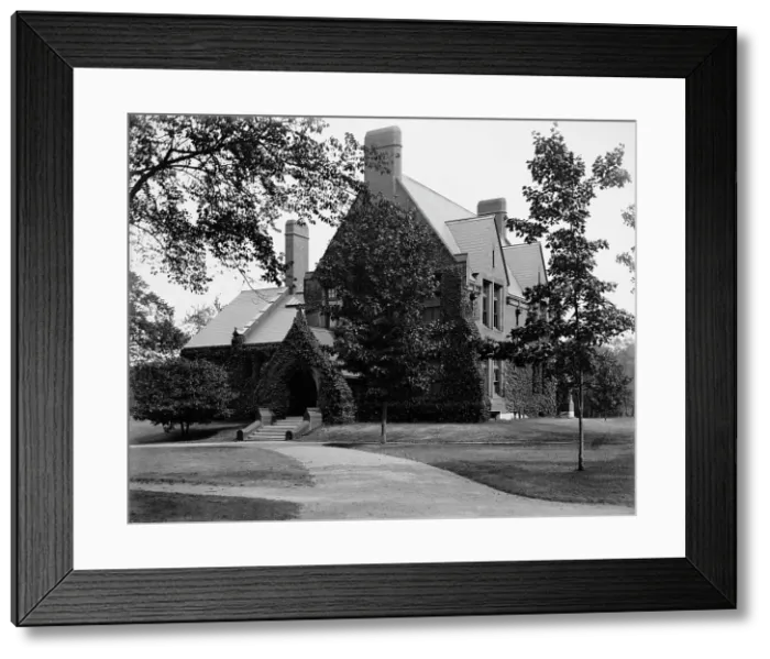 Framed Print : Divinity [School] Library, Harvard College, between 1900 and 1906. Creator: Unknown