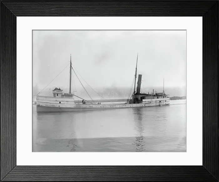 Framed Print : S.S. Adella Shores, between 1900 and 1910. Creator: Unknown Framed Print : S.S. Adella Shores, between 1900 and 1910. Creator: Unknown