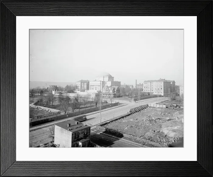 Framed Print : Columbia College, New York, ca 1897. Creator: Unknown Framed Print : Columbia College, New York, ca 1897. Creator: Unknown