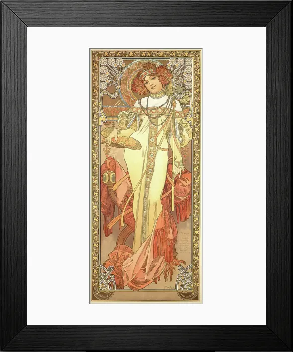 Framed Print : Les quatre saisons: L'Automne, 1900. Creator: Mucha, Alfons Marie (1860-1939) Framed Print : Les quatre saisons: L'Automne, 1900. Creator: Mucha, Alfons Marie (1860-1939)