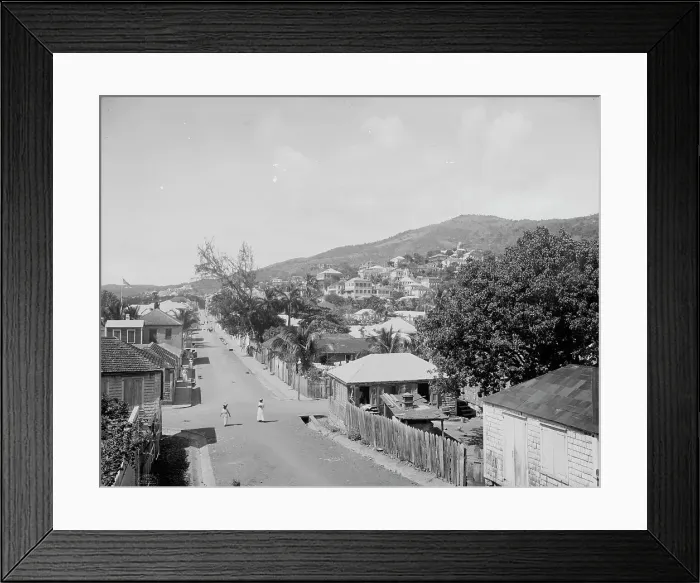 Framed Print : Charlotte Amelia [sic], St. Thomas, W.I. c1901. Creator: Unknown