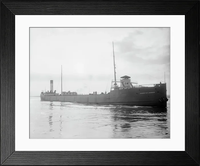 Framed Print : S.S. Robert W.E. Bunsen, between 1900 and 1910. Creator: Unknown Framed Print : S.S. Robert W.E. Bunsen, between 1900 and 1910. Creator: Unknown