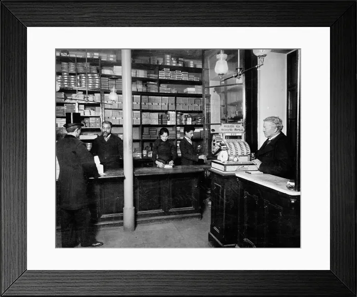 Framed Print : D.R. Pollak and Son, Wien, Austro-Hungary, between 1895 and 1910. Creator: Unknown Framed Print : D.R. Pollak and Son, Wien, Austro-Hungary, between 1895 and 1910. Creator: Unknown
