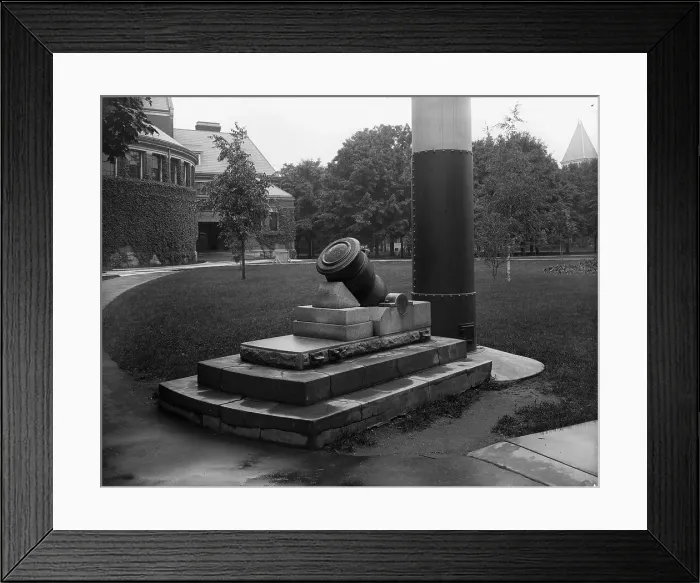 Framed Print : Memorial to University of Michigan men who fought in Spanish War, c1903. Creator: Unknown Framed Print : Memorial to University of Michigan men who fought in Spanish War, c1903. Creator: Unknown