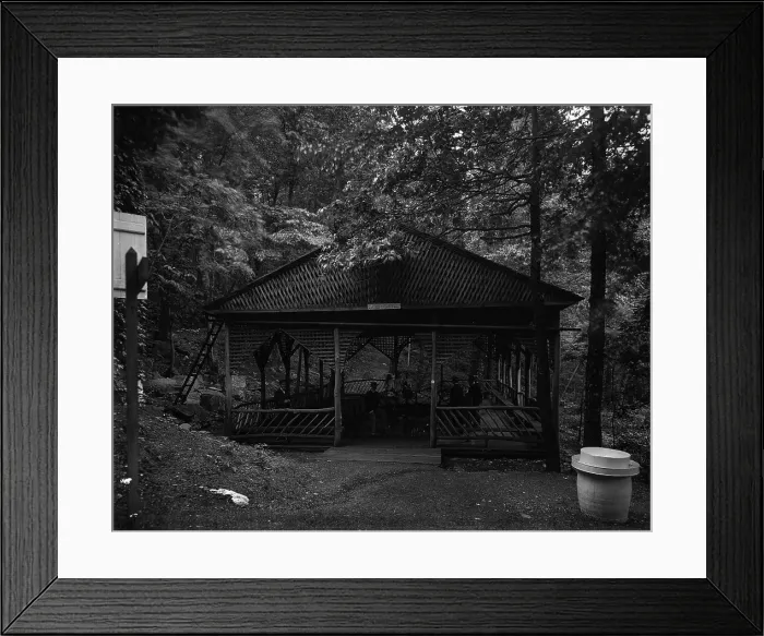 Framed Print : Glen Afton Spring, near Penn Mar [sic] Park, c1903. Creator: Unknown