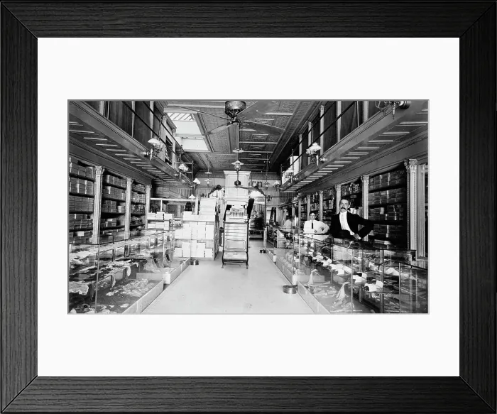 Framed Print : Miller Walker store, Augusta, Ga. between 1895 and 1910. Creator: Unknown