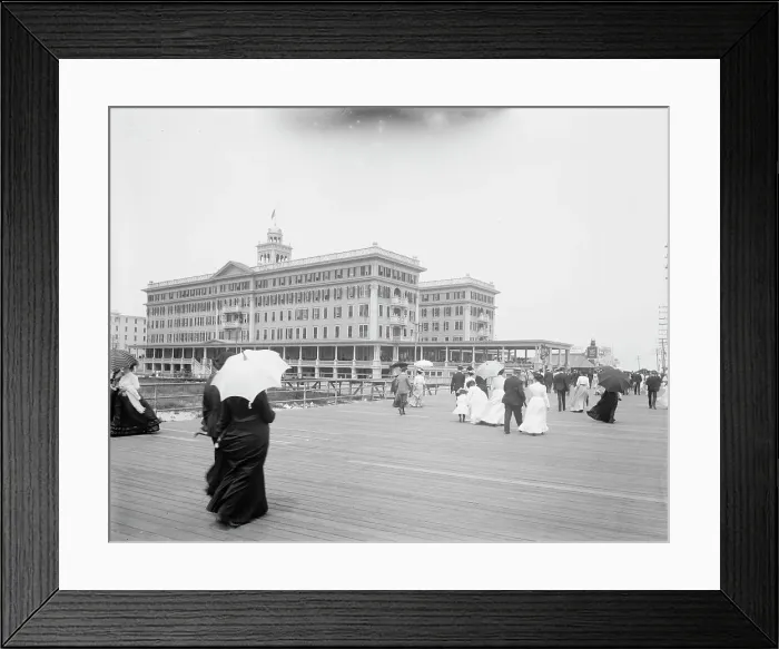 Framed Print : The Rudolph, Atlantic City, between 1900 and 1906. Creator: Unknown Framed Print : The Rudolph, Atlantic City, between 1900 and 1906. Creator: Unknown