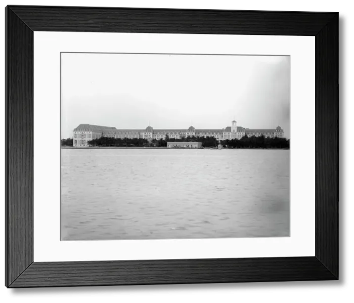 Framed Print : Royal Poinciana Hotel from wharf, Palm Beach, Fla. 1902. Creator: Unknown Framed Print : Royal Poinciana Hotel from wharf, Palm Beach, Fla. 1902. Creator: Unknown