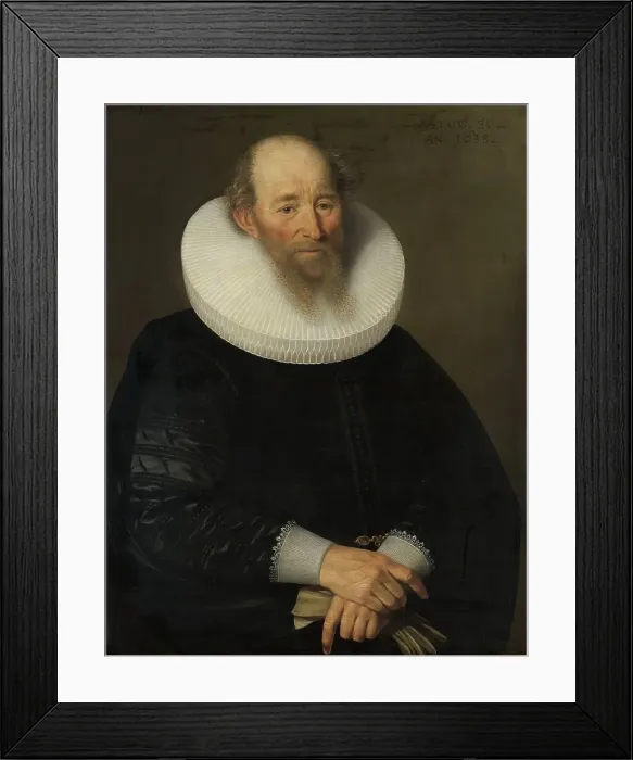 Framed Print : Portrait of an Old Man, 1638. Creator: Samuel Hoffmann Framed Print : Portrait of an Old Man, 1638. Creator: Samuel Hoffmann