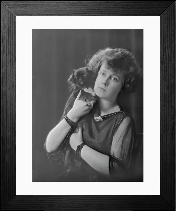 Framed Print : Mrs. W.H. Van Velck, portrait photograph, 1918 June 15. Creator: Arnold Genthe Framed Print : Mrs. W.H. Van Velck, portrait photograph, 1918 June 15. Creator: Arnold Genthe