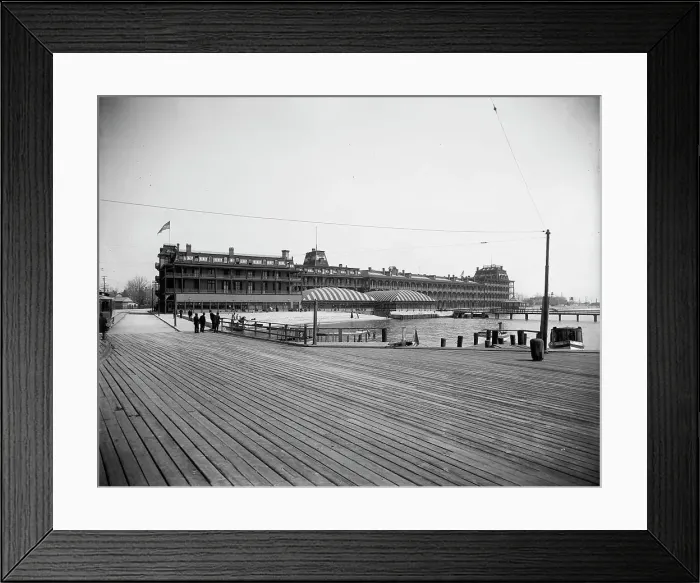Framed Print : Hygeia Hotel, Old Point Comfort, Va. 1902. Creator: Unknown Framed Print : Hygeia Hotel, Old Point Comfort, Va. 1902. Creator: Unknown